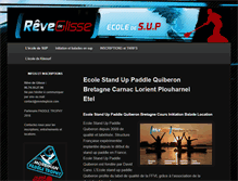 Tablet Screenshot of ecole-stand-up-paddle.com